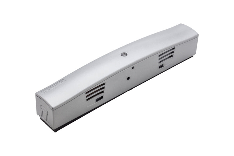 Silberne Schließfolgeregelung/Feststellanlage mit modernem Design für Sicherheitsanwendungen.