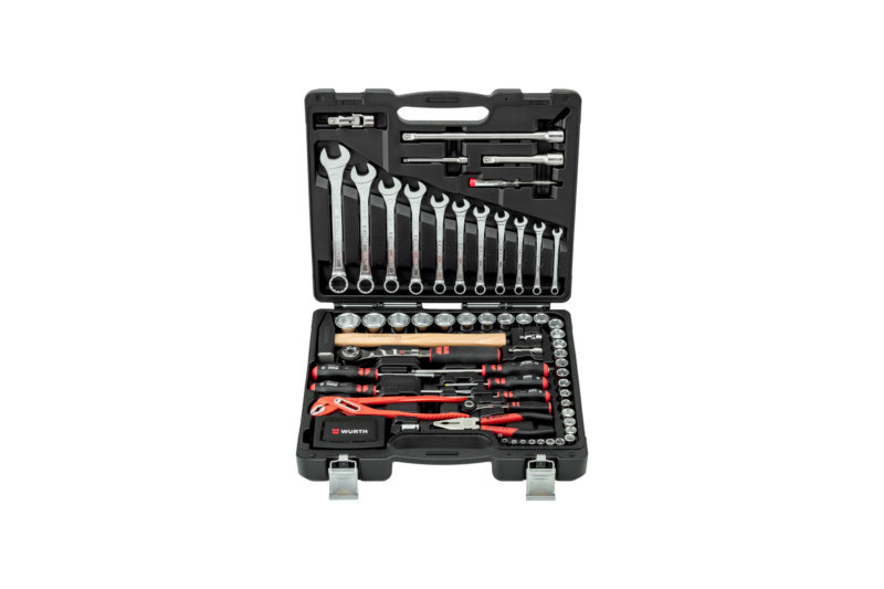 Werkzeugsortiment/-set allgemein-WZG-SORT-GEM-93TLG     Verpackungsinhalt    1 Einheit