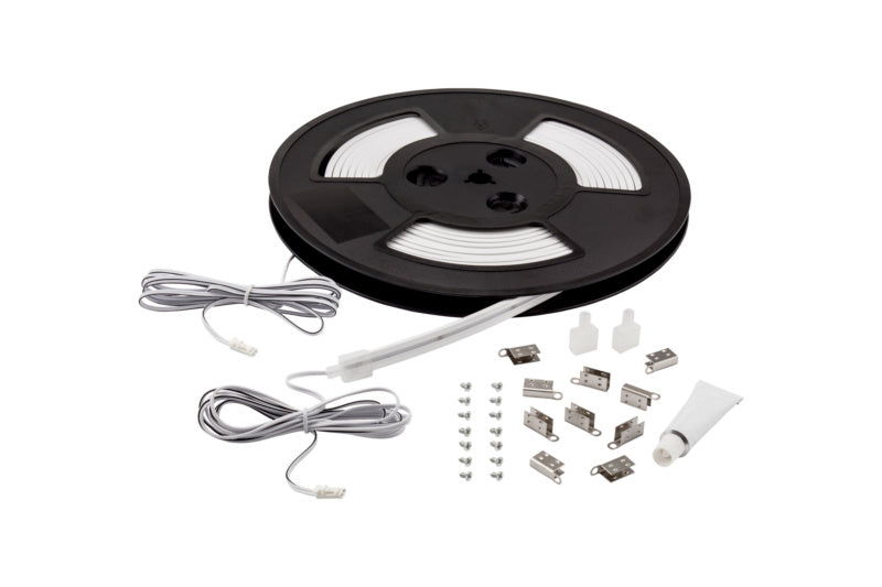 LED-Leiste LICHTBA-LED-(FLB-24-16)-WW-5000MM in warmweiß mit 5000 mm Länge und 16 LEDs pro Meter.