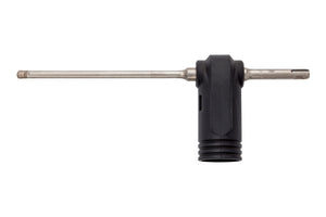 Mehrzweckbohrer Plus mit Absaugung, ergonomischem Griff und Zubehöraufbewahrungstasche.