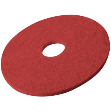 Rotes 380mm DynaCross Superpad Polierpad von M24 Vileda GmbH.