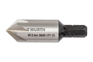 Senker Krauskopf SER KRAUSKPF S1/4ZO aus Werkzeugstahl mit 1/4 Zoll Durchmesser und spezieller Kopfgeometrie.