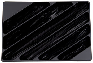 Bild der KBLBIND-SOKO-SCHW-250TLG Bindemittelpackung mit 250 robusten Bindeeinheiten.