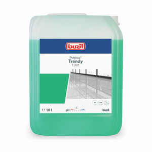 Polyuz Trendy 10L Kanister mit flüssigkeitsdichtem Deckel.