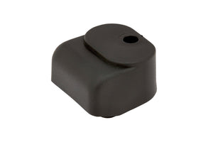 Robuste Möbelrolle MOEBLLENKROLL-WALZ mit 360-Grad-Drehung und rutschfester Gummibeschichtung.