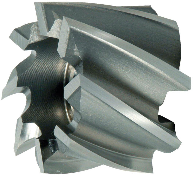 Walzenstirnfräser WALZSTIRNFRS DIN1880 HSCO aus Hochgeschwindigkeitsstahl mit präzisen Schneiden.