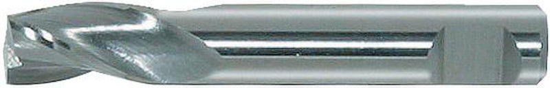 Kompakter HSS/HSCo Fräser FRS VHM MINI WN L mit scharfen Schneiden für Metallbearbeitung.