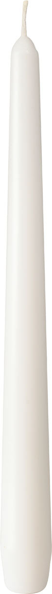 50 weiße Stabkerzen von Duni, 250x22mm