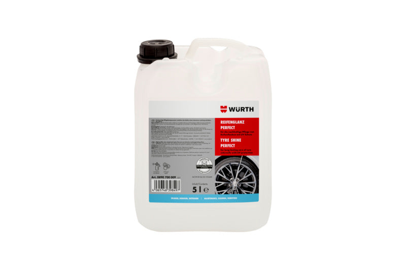 5-Liter-Dose Reifenglanz-PERFECT für glänzenden Schutz auf Holz, Metall und Kunststoff.