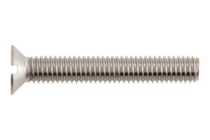 Schraube Senkkopf mit Schlitz-SHR-SEKPF-ISO2009-A2-SZ-M8X70     Verpackungsinhalt    200 Einheit