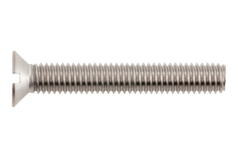 Schraube Senkkopf mit Schlitz-SHR-SEKPF-ISO2009-A2-SZ-M8X70     Verpackungsinhalt    200 Einheit