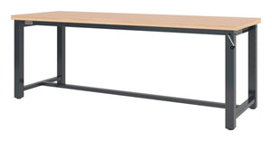 Werkbank stationär-WERKTISCH-PRO-WTHK20-RAL7016-2000MM     Verpackungsinhalt    1 Einheit