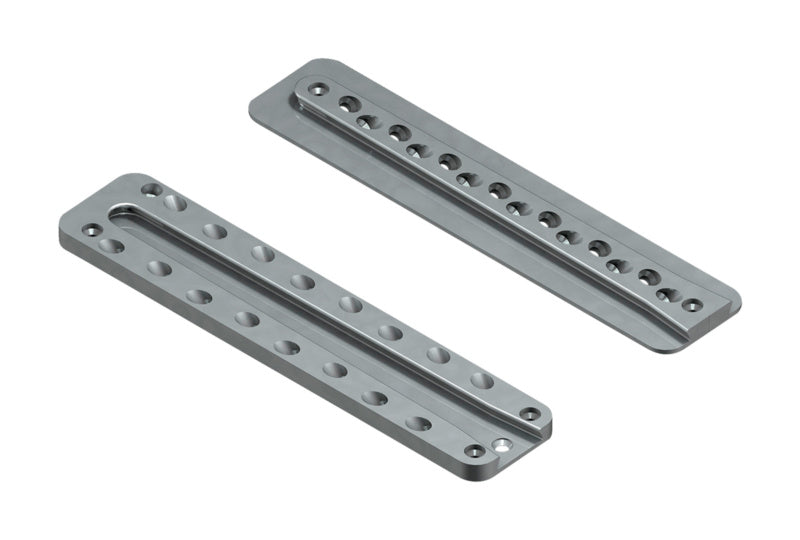 Verdeckter Holzverbinder STEVERB-VERDE-HO/HO aus robustem Material für unsichtbare Holzverbindungen.