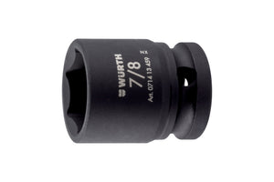 Half-inch short hex socket wrench size 7/8 inch set of 10 units