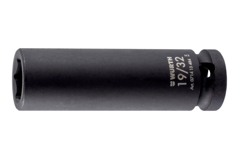 Kraftsteckschlüssel 1/2 Zoll-KFTSTESHSL-1/2ZO-LANG-6KT-ZOLL-SW19/32     Verpackungsinhalt    1 Einheit