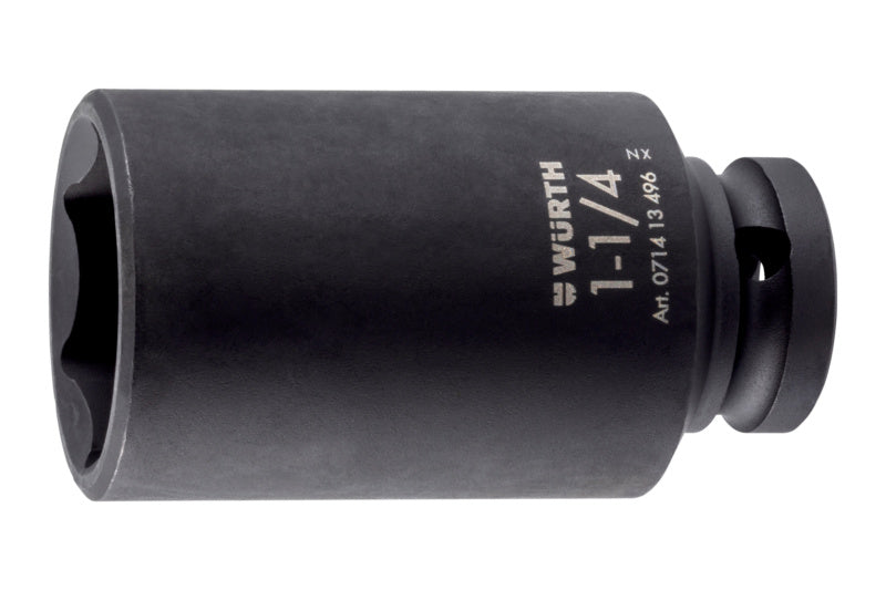 Kraftsteckschlüssel 1/2 Zoll-KFTSTESHSL-1/2ZO-LANG-6KT-ZOLL-SW1 1/4     Verpackungsinhalt    10 Einheit