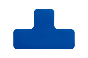 Bodenmarkierung in T-Form, hochdicht, für vielseitige Einsatzmöglichkeiten.