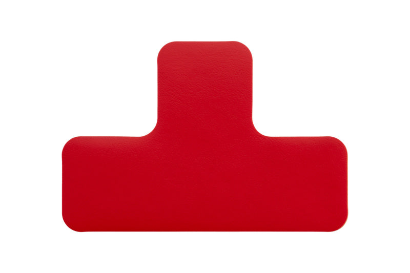 Bodenmarkierung in T-Form, hochdicht, für vielseitige Anwendungen in 20 Einheiten.