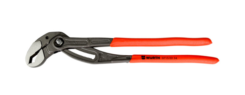 Wasserpumpenzange WAPUMPZANG COBRA 400MM aus robustem Stahl mit ergonomischen, rutschfesten Griffen.