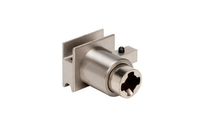 Glastürschloss ZB-DRUCKZYL-SHIEBTR mit elegantem Design und robustem, korrosionsbeständigem Material.