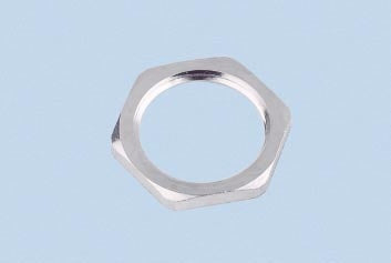 Sechskant-Gegenmutter metrisch aus Metall mit robustem, korrosionsbeständigem Finish.