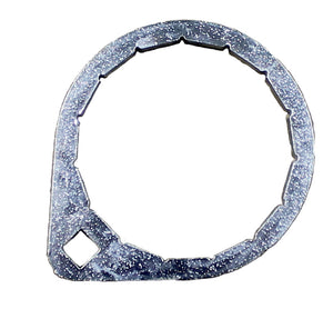 OELFILTSHSL-FORD-74,5MM-15FLAECHEN VP 1 Einheiten is a cylindrical oil filter with a flat surface.