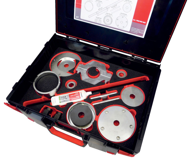 Radlagerwerkzeug Sortiment/Set- RADLAGER-WERKZEUG-SATZ-MB     Verpackungsinhalt    1 Einheit
