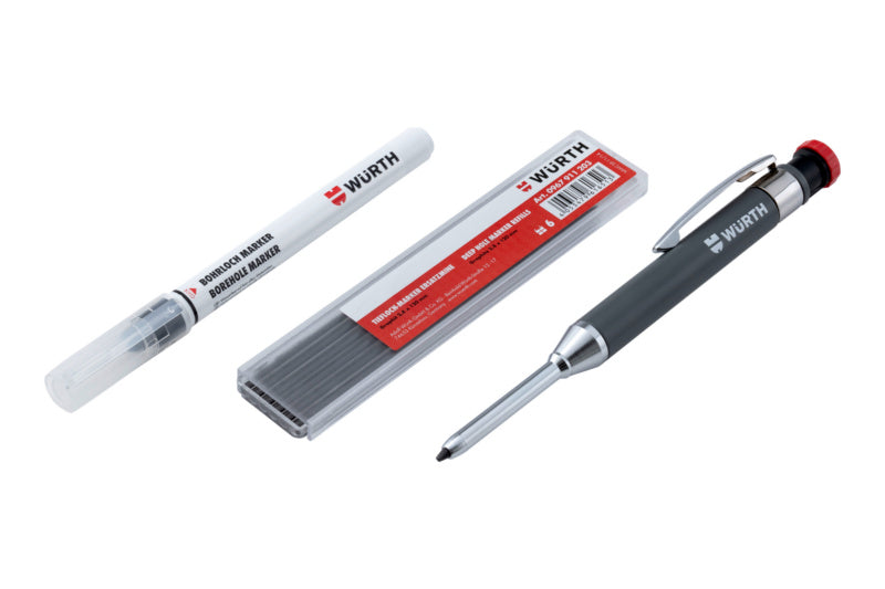 MARK-BOHRLOCH-SET-2STIFT-9TLG
