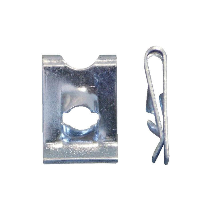 Blechmutter MU BL FORD aus robustem Metall, kompakt und korrosionsbeständig für Fahrzeuganwendungen.