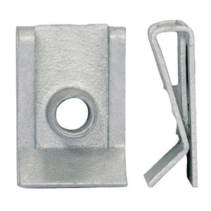 Blechmutter MU-BL-PEUGEOT mit 23,6 mm Durchmesser und M6 Gewinde aus robustem Material.