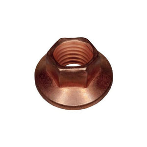 Selbstsichernde M8 Mutter mit 10 mm Schlüsselweite in einer Verpackungseinheit von 50 Stück.