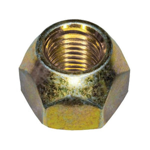 Radmutter aus Stahl für Toyota, M12 Gewinde, 21 mm Schlüsselweite, 16 mm lang.