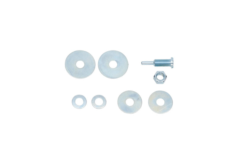 Runde Spanndorn Schleifscheibe aus robustem Nylon für flexible Schleifarbeiten an Holz und Metall.