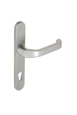 Aluminium Türdrücker für Rohrrahmentüren mit ergonomischem Griff und modernem Design.