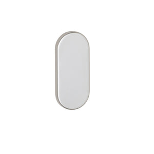 Aluminium door handle TD-ALU-OVAL-ROS with an elegant oval design for tube frame doors.