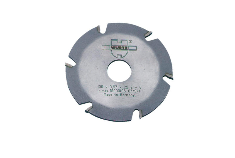 Fräser Verbindungsplatte aus Hochleistungsstahl, 22x100mm, für Holz- und Metallbearbeitung.