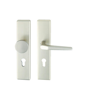 Schutzbeschlag aus Aluminium SBS-ALU-S31 mit korrosionsbeständiger Beschichtung für Türen und Fenster.