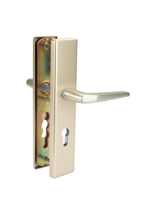 Aluminium-Schutzbeschlag SBS-ALU-S31 in silberner Farbe mit korrosionsbeständiger Beschichtung.