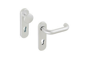 Schutzbeschlag aus Aluminium SBS-ALU-S22/FS mit korrosionsbeständigem, robustem Design.