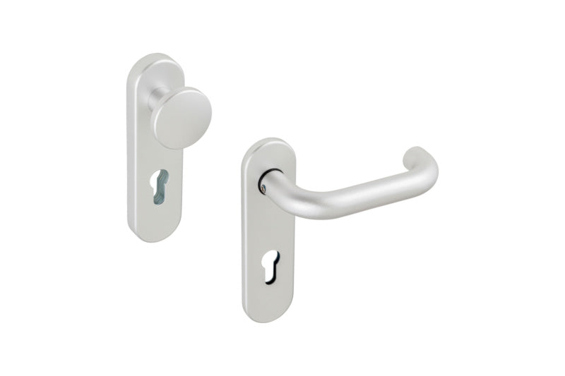 Schutzbeschlag aus Aluminium SBS-ALU-S22/FS mit korrosionsbeständigem, robustem Design.