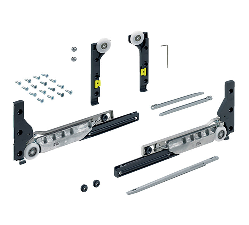 Schiebetürbeschlag Hettich SHIEBTRBSHLG-SLIDELINE-M aus Metall für Holz- und Glas-Schiebetüren
