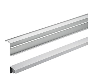 Schiebetürbeschlag-Set von Hettich mit Laufschienen und Montagezubehör für Schiebetüren