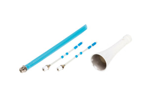 Ersatzteile für Reinigungs- und Waschgeräte in verschiedenen Größen und Ausführungen.