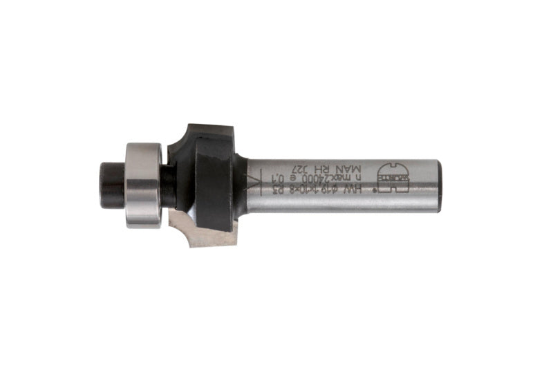 Abrundfräser ABRDFRS mit 12 mm Durchmesser und 15 mm Schnittlänge, ideal für Holzverarbeitung.