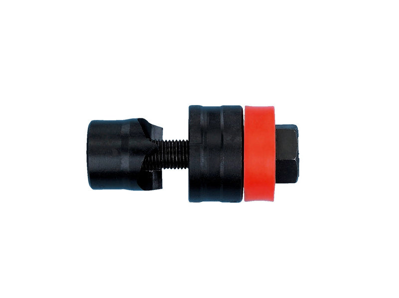 Blechlocher mit Zugschraube, robustes Design für präzises Stanzen in Metall und Kunststoff.