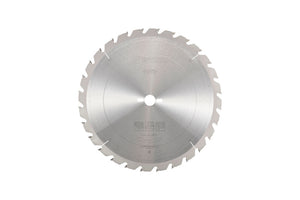 Kreissägeblatt aus robustem Material mit vielen Zähnen für präzise Holzschnitte.