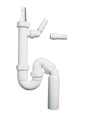 Ablauf Waschmaschine-ABLF-WM-SIPHON-45GRAD     Verpackungsinhalt    1 Einheit