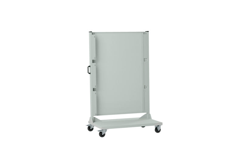 Fahrwagen Lochplattensystem-FAHRWG-LOPL-1SEIT-LEER-3L-RAL7035     Verpackungsinhalt    1 Einheit