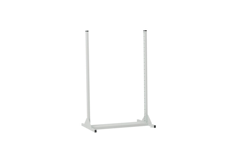 Standregal-Lochplattensystem-STANDRGL-LOPL-2SEIT-LEER-2X3L-RAL7035 - Marktplatz24