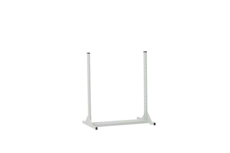 Standregal-Lochplattensystem-STANDRGL-LOPL-2SEIT-LEER-2X2L-RAL7035 - Marktplatz24
